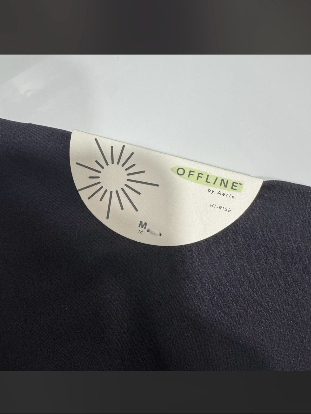 aerie OFFLINE Hi-Rise Leggings in Black